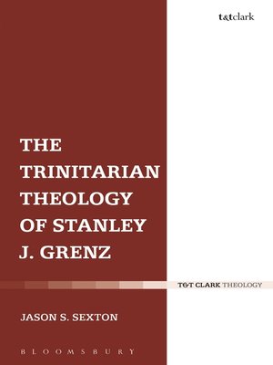 cover image of The Trinitarian Theology of Stanley J. Grenz